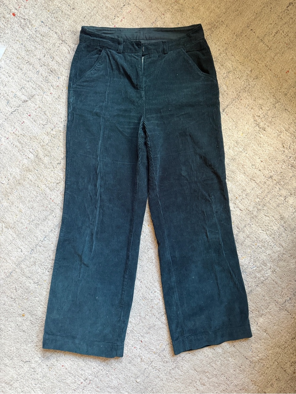 Poetry Corduroy Wide-Leg Pants